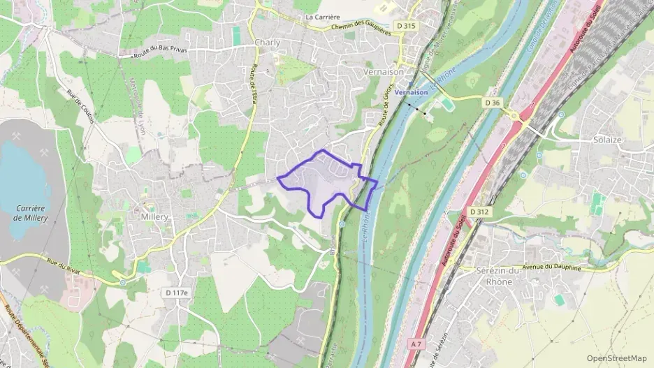 Appartement 66 m² quatre pièces à vendre à Vernaison