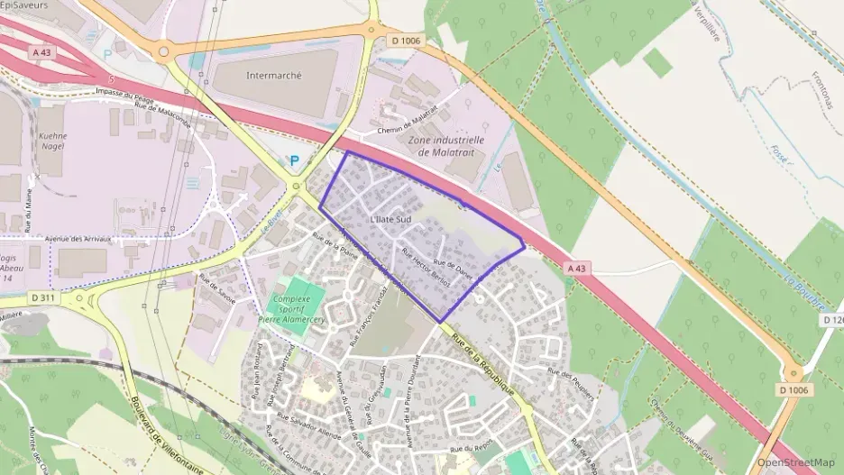 Appartement 43 m² deux pieces à vendre à La Verpillière