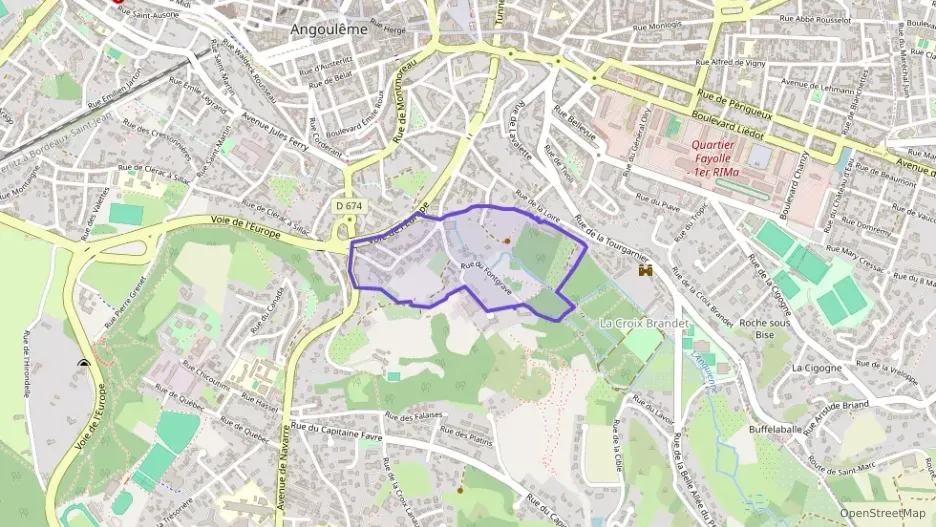 Appartement 92 m² quatre pièces à vendre à Angoulême