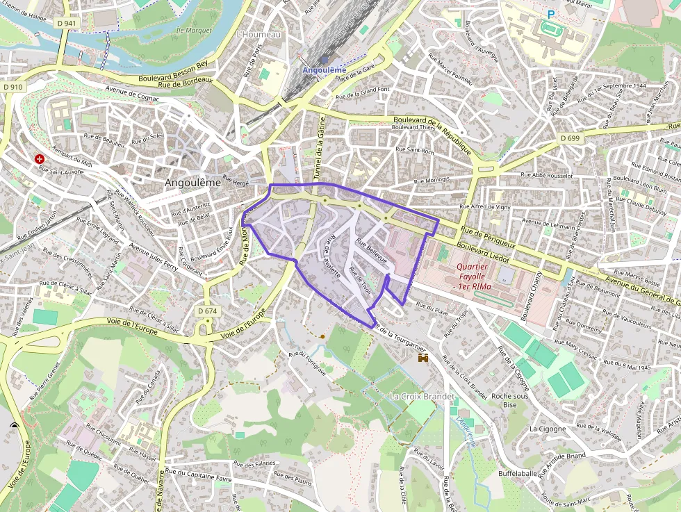 Appartement 47 m² trois pièces à vendre à Angoulême