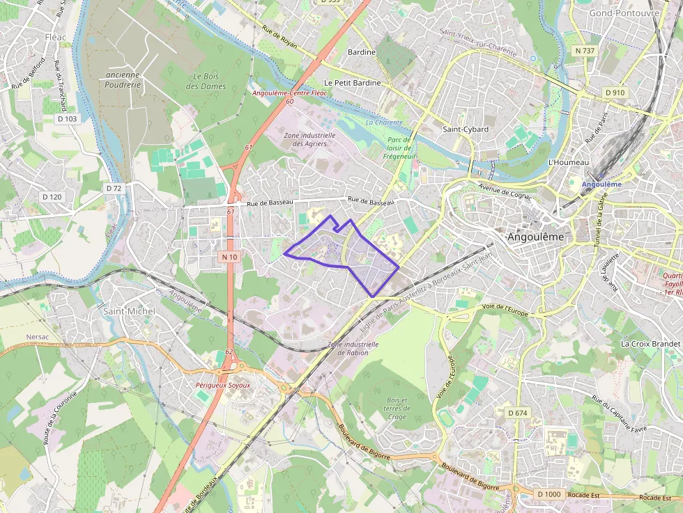 Appartement 93 m² 5 pièces à vendre à Angoulême