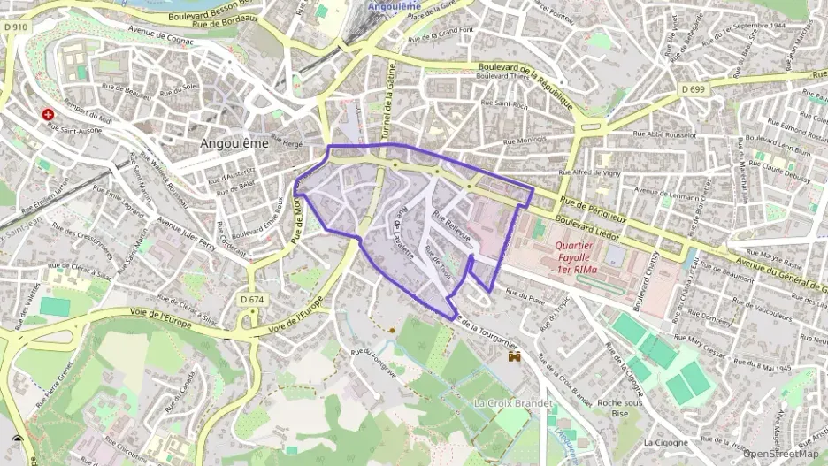 Appartement 60 m² deux pieces à vendre à Angoulême