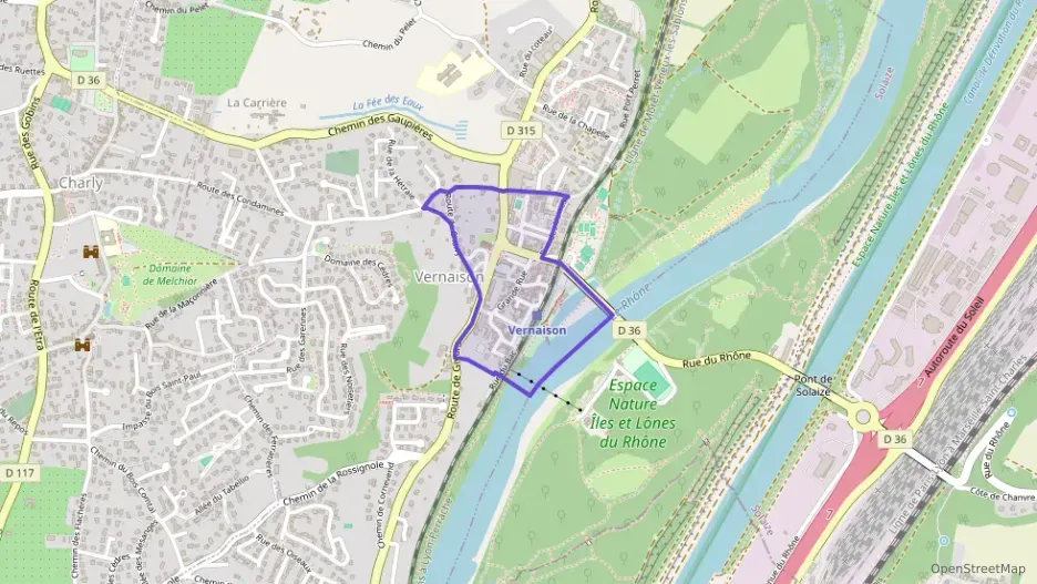 Appartement 58 m² trois pièces à vendre à Vernaison Appartement 58 m² trois pièces à vendre à Vernaison