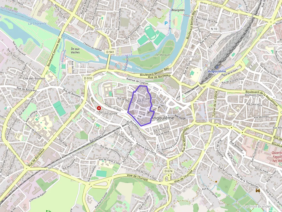 Appartement 104 m² quatre pièces à vendre à Angoulême