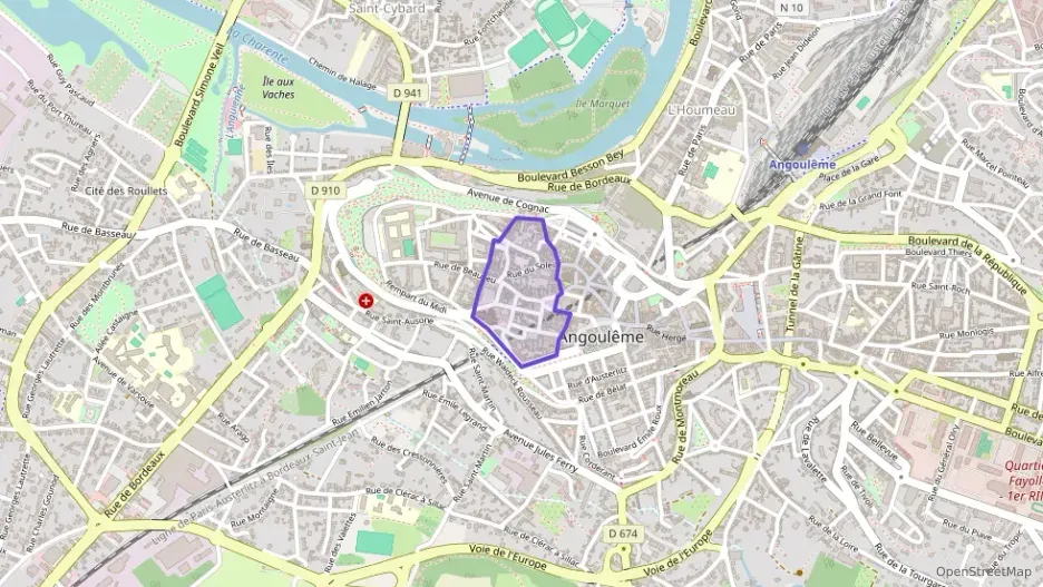 Appartement 104 m² quatre pièces à vendre à Angoulême