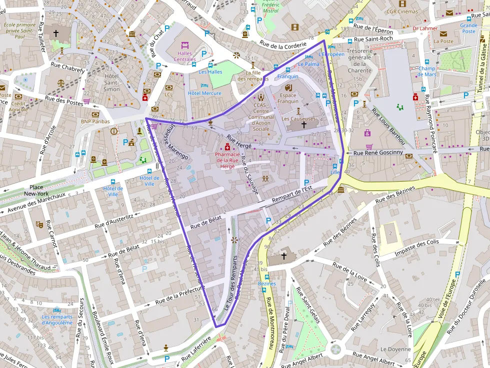 Appartement 60 m² trois pièces à vendre à Angoulême