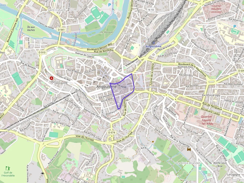 Appartement 60 m² trois pièces à vendre à Angoulême