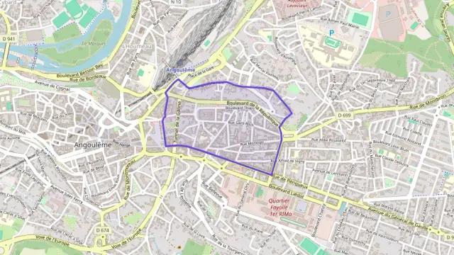 Appartement 66 m² deux pieces à vendre à Angoulême