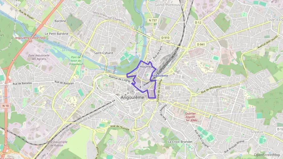 Appartement 34 m² deux pieces à vendre à Angoulême