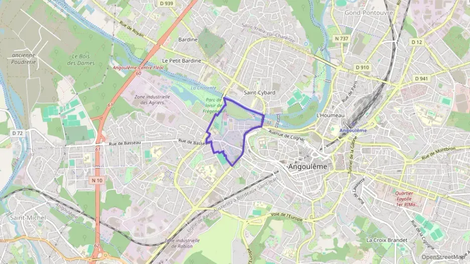 Appartement 64 m² trois pièces à vendre à Angoulême