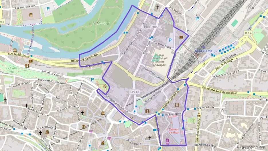 Appartement 40 m² une piece à vendre à Angoulême