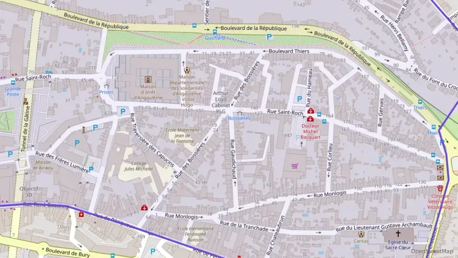 Appartement 98 m² quatre pièces à vendre à Angoulême