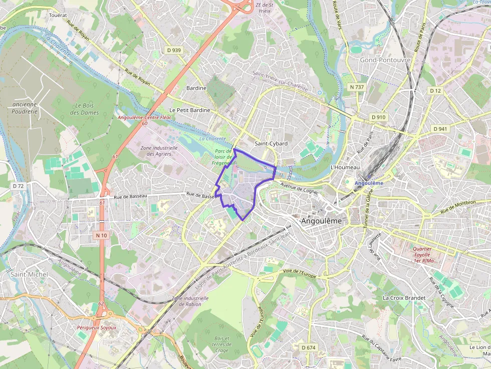 Appartement 119 m² quatre pièces à vendre à Angoulême