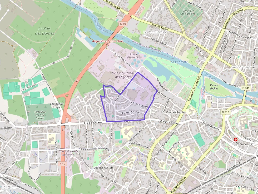 Appartement 60 m² trois pièces à vendre à Angoulême