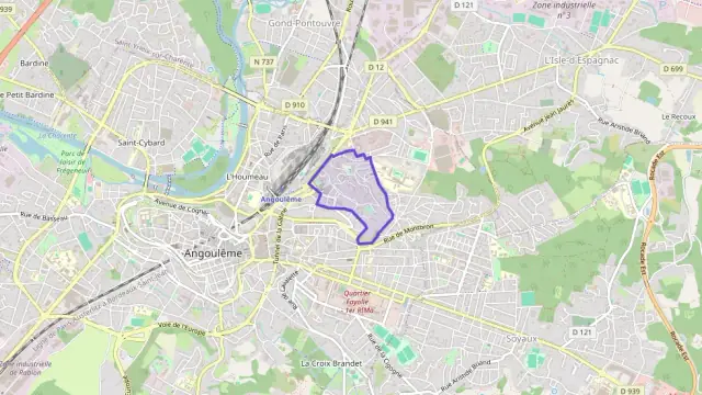 Appartement 60 m² deux pieces à vendre à Angoulême