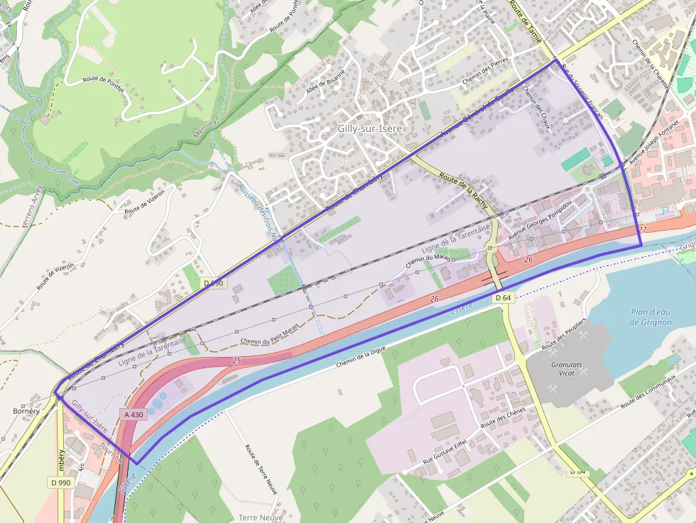 Appartement 71 m² quatre pièces à vendre à Gilly-sur-Isère