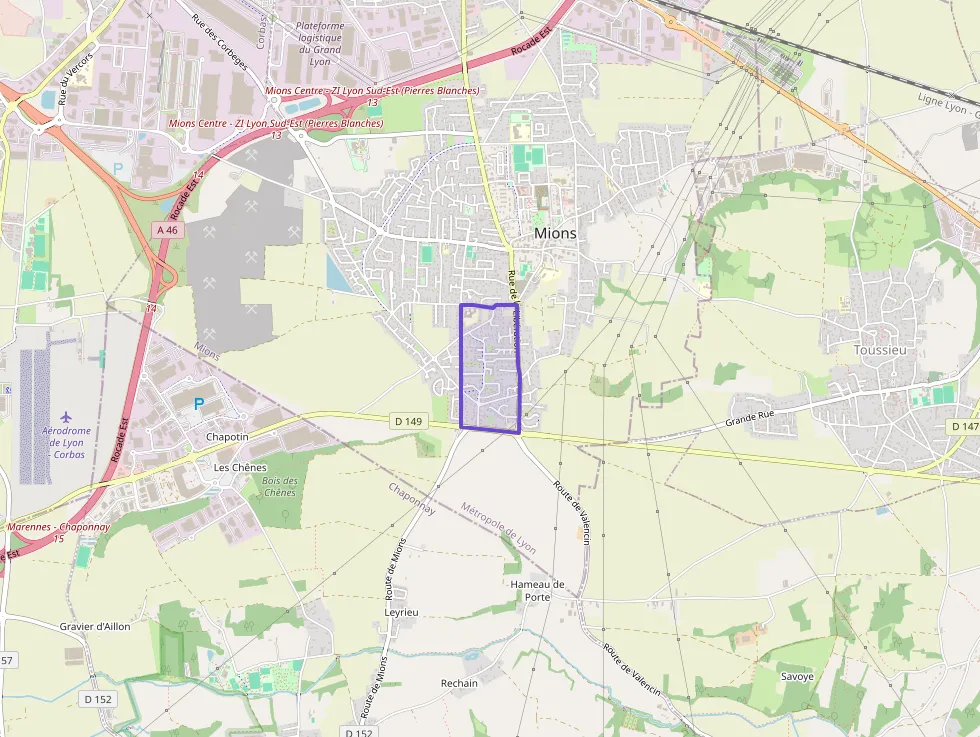 Appartement 80 m² une piece à vendre à Mions