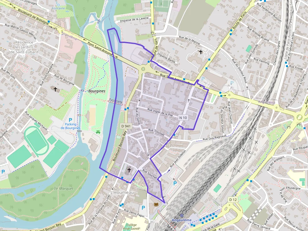 Appartement 39 m² deux pieces à vendre à Angoulême