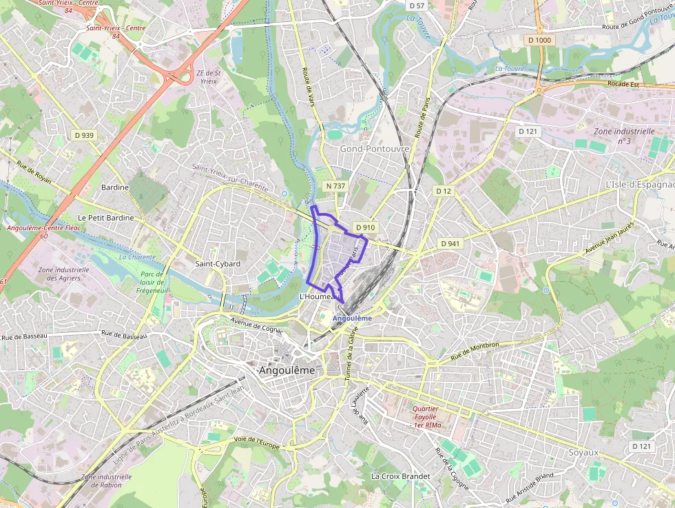 Appartement 39 m² deux pieces à vendre à Angoulême