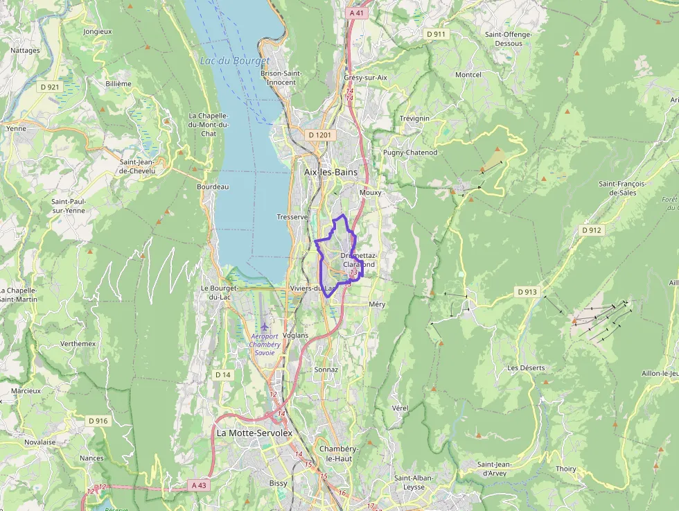 Appartement 38 m² deux pieces à vendre à Drumettaz-Clarafond