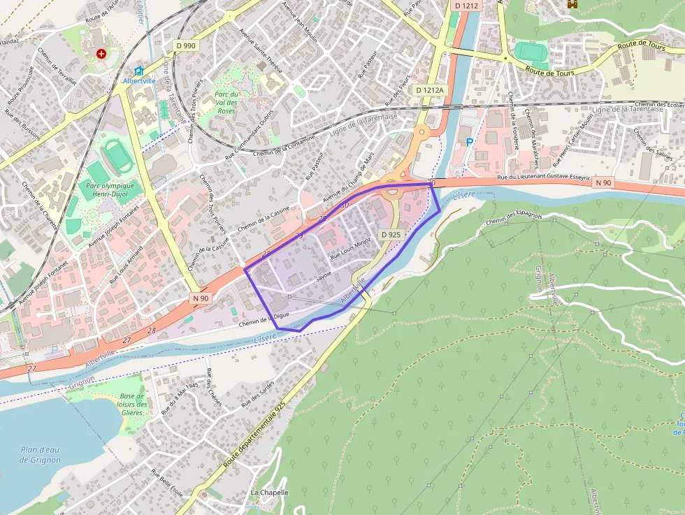 Appartement 83 m² trois pièces à vendre à Albertville