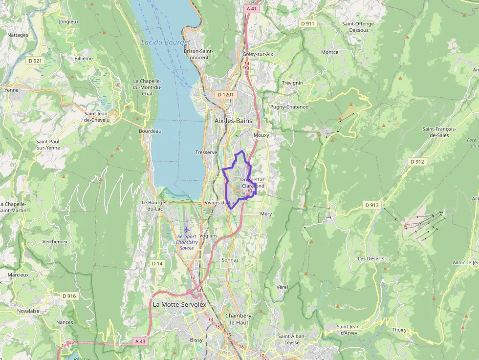 Appartement 69 m² trois pièces à vendre à Drumettaz-Clarafond