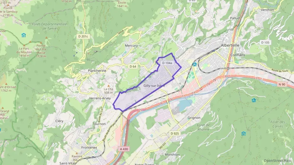 Appartement 135 m² cinq pièces à vendre à Gilly-sur-Isère Appartement 135 m² cinq pièces à vendre à Gilly-sur-Isère