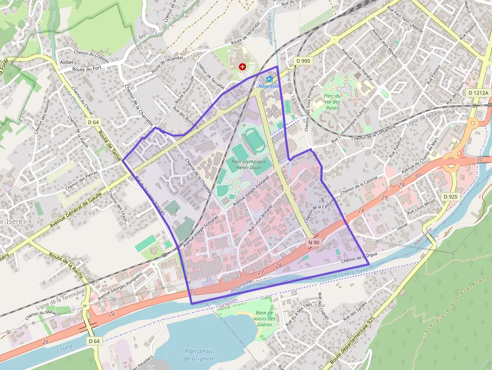 Appartement 38 m² deux pieces à vendre à Albertville