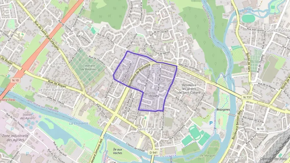 Appartement 59 m² trois pièces à vendre à Angoulême