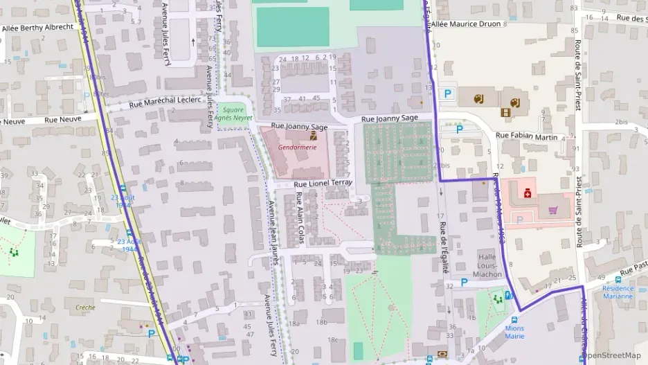 Appartement 63 m² trois pièces à vendre à Mions Appartement 63 m² trois pièces à vendre à Mions