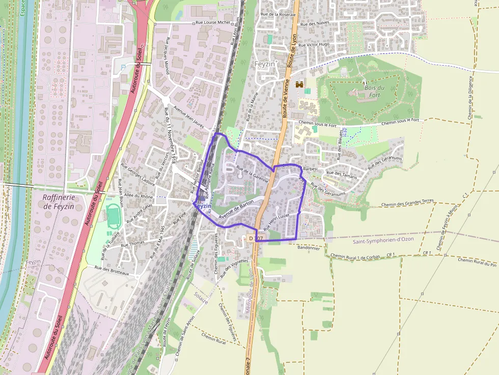 Appartement 57 m² trois pièces à vendre à Feyzin