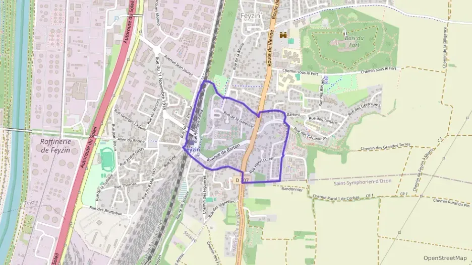 Appartement 57 m² trois pièces à vendre à Feyzin