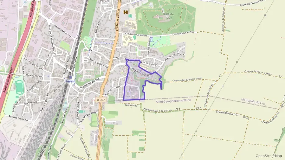 Appartement 76 m² quatre pièces à vendre à Feyzin