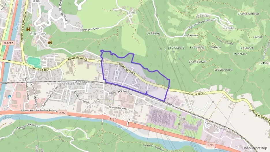 Appartement 85 m² trois pièces à vendre à Albertville Appartement 85 m² trois pièces à vendre à Albertville