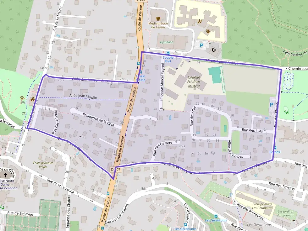 Appartement 100 m² quatre pièces à vendre à Feyzin