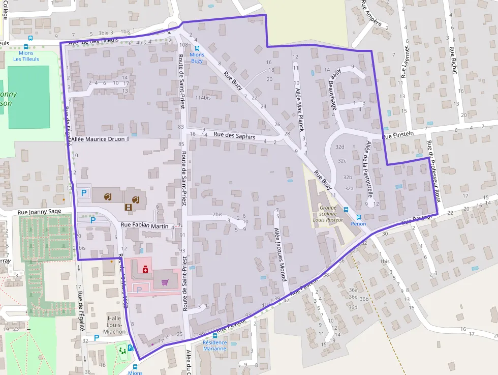 Appartement 86 m² quatre pièces à vendre à Mions