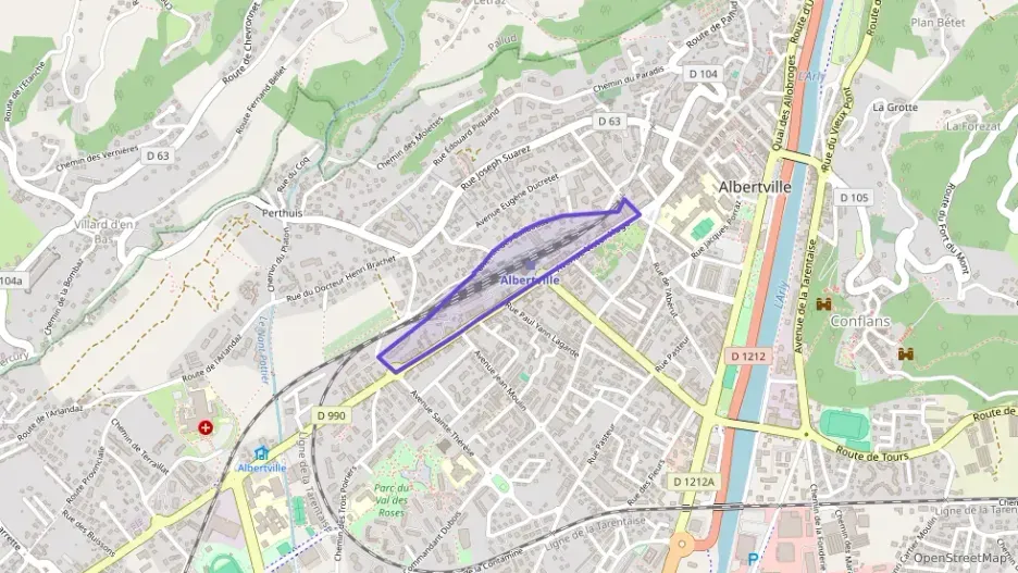 Appartement 64 m² trois pièces à vendre à Albertville Appartement 64 m² trois pièces à vendre à Albertville