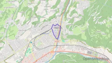 Appartement 56 m² trois pièces à vendre à Albertville