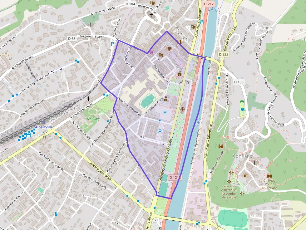 Appartement 80 m² trois pièces à vendre à Albertville