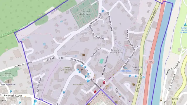 Appartement 80 m² trois pièces à vendre à Albertville