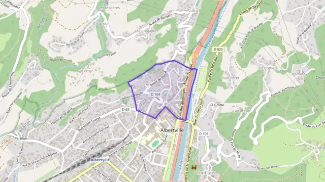 Appartement 80 m² trois pièces à vendre à Albertville