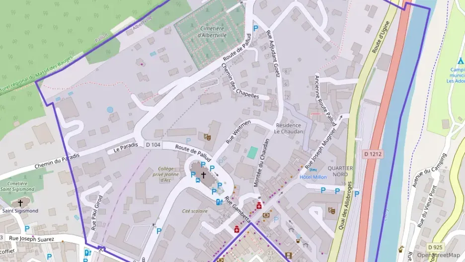 Appartement 58 m² trois pièces à vendre à Albertville Appartement 58 m² trois pièces à vendre à Albertville