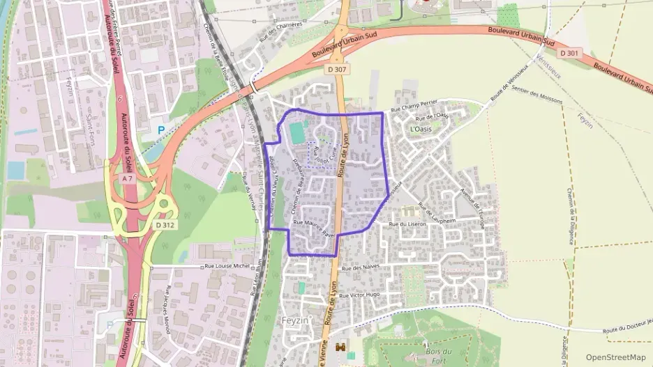 Appartement 50 m² deux pieces à vendre à Feyzin