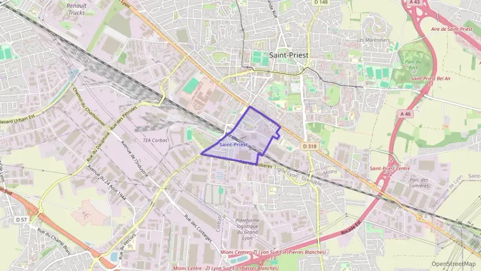 Appartement 75 m² trois pièces à vendre à Saint-Priest