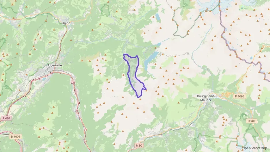 Appartement 43 m² trois pièces à vendre à Beaufort