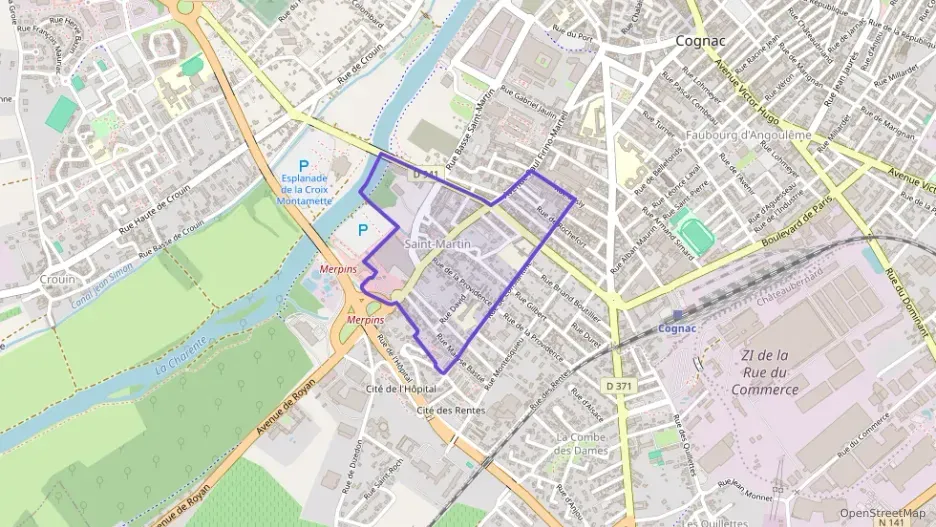 Appartement 64 m² quatre pièces à vendre à Cognac