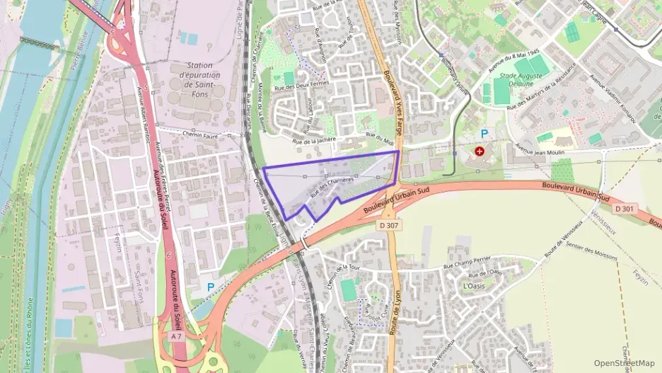 Appartement 53 m² deux pieces à vendre à Feyzin