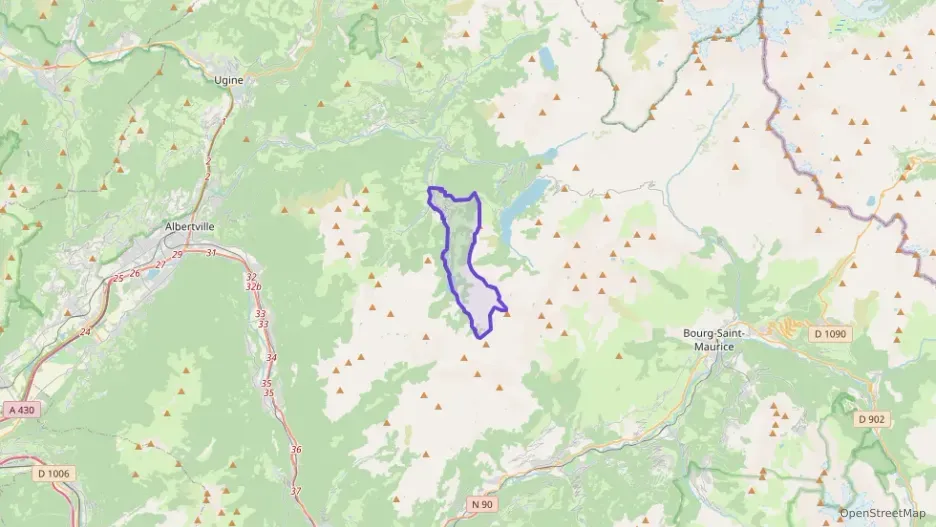 Appartement 60 m² trois pièces à vendre à Beaufort