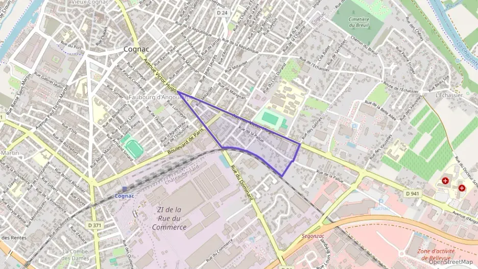 Appartement 72 m² trois pièces à vendre à Cognac