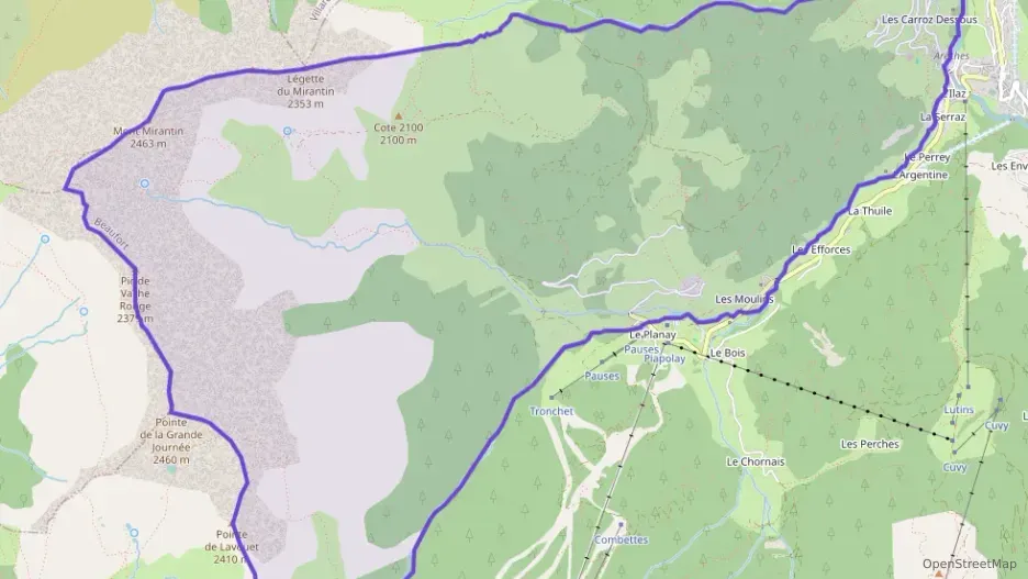 Appartement 42 m² deux pieces à vendre à Beaufort